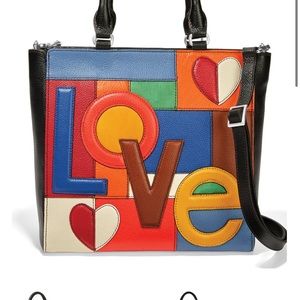 Brighton Love Patch Handheld Tote